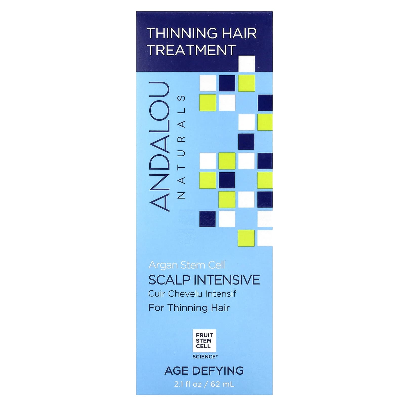 Andalou Naturals アルガン ステムセル スカルプ インテンシブ トリートメント