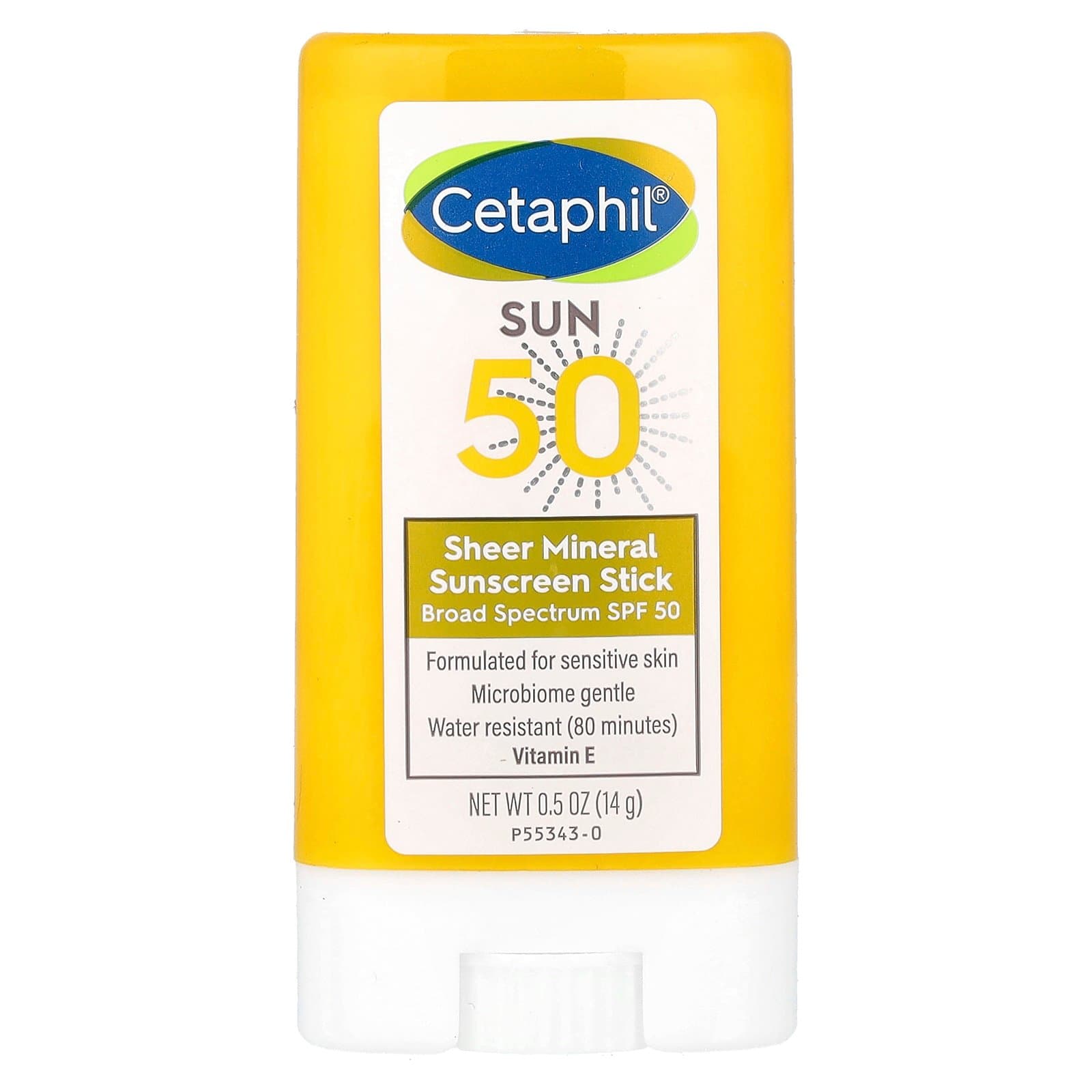 セタフィル シアーミネラルサンスクリーンスティック SPF50 14g